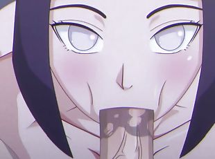 Hinata POV blowjob - Dr.Korr  voiced hentai series