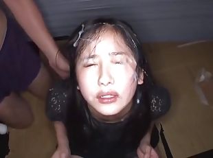 Japanese girl bukkake