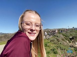 Paris White amazing teen POV video