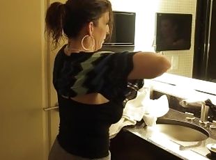 Horny porn star Sara Jay takes a big black dick - Tonight's Girlfriend