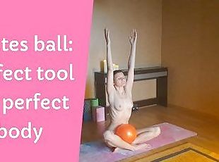 Pilates ball - perfect sport toy for perfect body