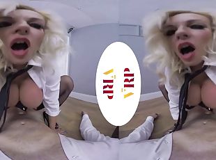 suurtiss, hardcore, emme, räpane, pov, blond, rinnakas, tissid, vormiriietus