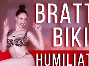 Bratty Bikini SPH Humiliation by FemDom Goddess Nikki Kit