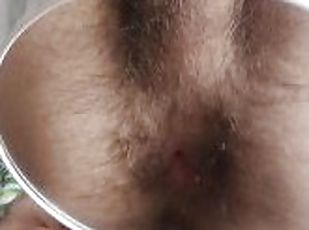 CLOSE UP Showing off my big Anus gape hole dripping with cum yummmy