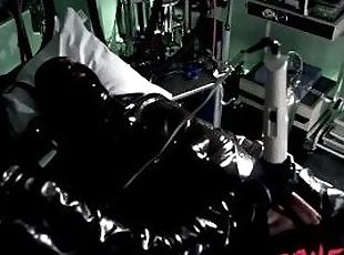 infirmière, bdsm, esclave, latex, bondage, maîtresse, lait, domination, brunette, femme-dominatrice