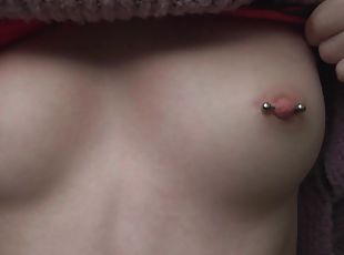 utomhus, amatör, gigantisk-kuk, creampie, rödhårig, pov, brittisk, piercad, gagging, cowgirl