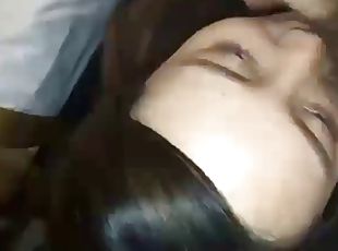 Breaking news Another video of a Hong Kong girl showing oral sex was exposed! - Let someone ejaculate until the head is filled with semen