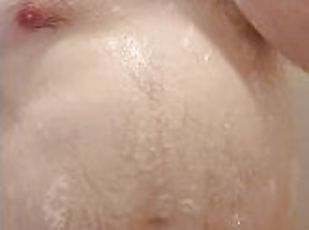 I cum so much taking a hot shower