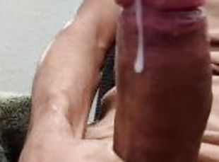 I haven’t masturbate for One weeks at all... Here is the result! huge cumshot