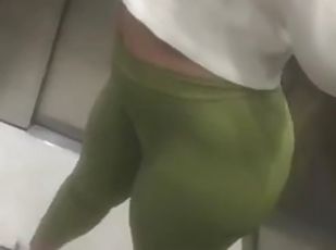 Big ass in tight leggings