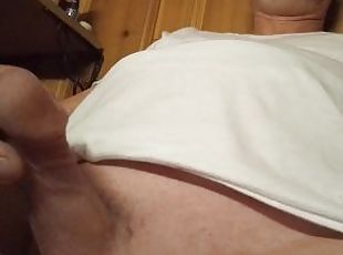 Cumming with a half a boner