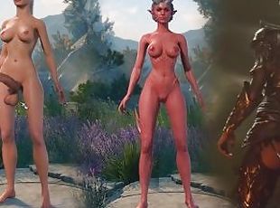 Baldur's Gate 3 Nude Game Play [Part 01] Nude mod / Adult Game Play