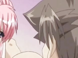 Hentai babe pussy fucked in her wet pussy