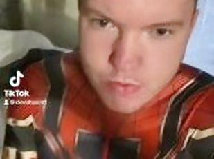 SPIDERMAN LEAKED TIKTOK BIG DICK STRAIGHT