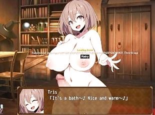 Futanari Alchemist Triss Is Horny For Sex - a dickgirl is in the town!