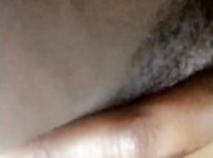 virgin makes herself creampie