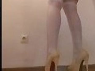 Hot masturbation students after class. Sister masturbates wet pussy