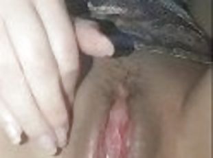 Masturbating myself on the floor hidden because I'm so horny