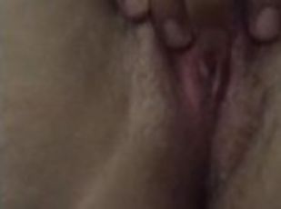 Amateur wife squirting constantly when her boss plays with her - POV