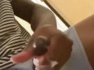 BBC SHOOTS HIS NUT LIKE A GUNSHOT… ???????????? LOUD MOANING + HE KEEPS STROKING UNTIL POST ORGASM TORTURE!!!