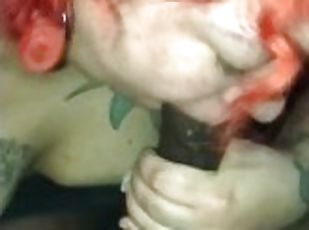My Thick Redhead Wife catchin this load