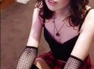 Cassie Mynxxx in 'Retro Gamer Girl' some random clips from photoshoot
