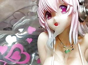 super sonico Bikini style figure bukkake01