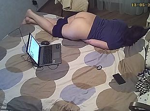 masturbācija-masturbation, amatieris, kamera, hotels, paslēpts