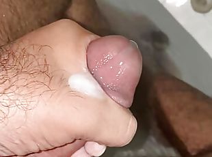 Horny Asian man masturbate Cum Part 2