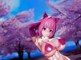 ?MMD R-18 SEX DANCE?TASTY PINK BUNNY ASS HOT ASS INTENSE ASS DANCE ????? [MMD]