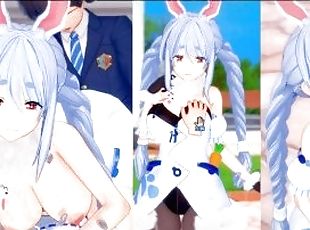 ???????????VTuber ?????3DCG???????(?????Youtuber)[Hentai Game Koikatsu! Usada Pekora(Anime 3DCG Vide