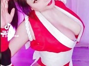 King of Fighter Mai Shiranui Cosplay MMD