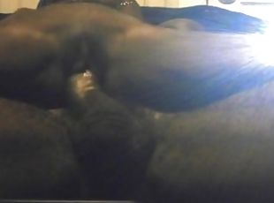 Thot in Texas - Lil Skinny Cum Dumpster African American Petite Ebony MIlf Rides Reverse Cowgirl