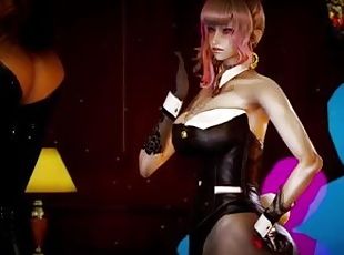 ?MMD R-18 SEX DANCE]INTENSE SEX Naughty HOT WHITE NAUGHTY WILD SEX???????[MMD R-18]