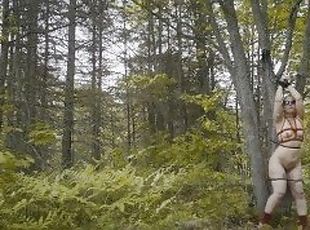 Submissive Slut Tied To A Tree - Tormented Until I Scream