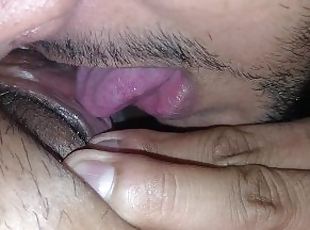 My boyfriend licking and sucking my vagina with orgasm - Real Amateur