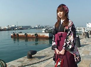 Cute asian teen in national costume Hard Fuck