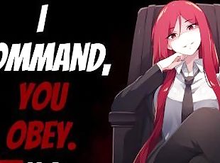 I command, you obey. - Hard Fdom ASMR- Commander and Captain