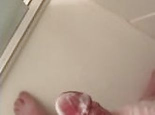 Jerking My Cock in the Shower Part II (Cumshot)