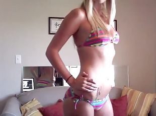 Princess Lexie in Bikini Cock Tease