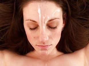 Facial Ecstasy POV #1: 10 Beautiful Girls Beg For And Take Loads Of Cum On Their Pretty Faces