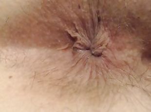 Abby's Asshole Pucker Squeeze Spread closeup