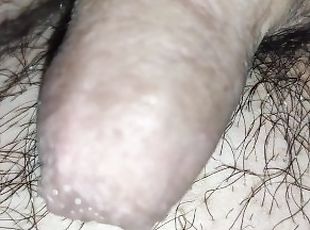 Micro penis in the shower