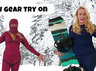 Snow gear try on haul with Michellexm