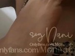 Close-up Sloppy Toe Sucking (lots of spit) - lick toes for my daddy! Influencer Colombia