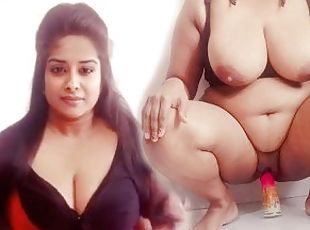 Indian Big Boobs Riya Riding Dildo After Seeing Her Friend Masturbating