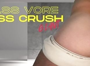 Macrophilia - ass crush ass vore