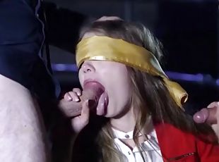 Elena Koshka - DP, blowjob and facial