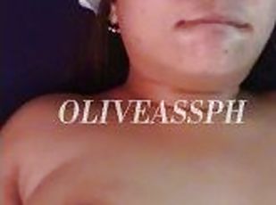 Pinay Teen Love when BF played Her tits. -OlivAssPh