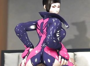 Streetfighter Juri Faceriding Her BF 4